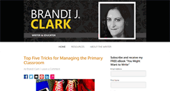 Desktop Screenshot of brandijclark.com