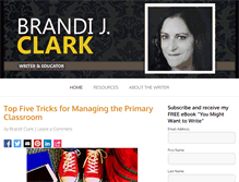Tablet Screenshot of brandijclark.com